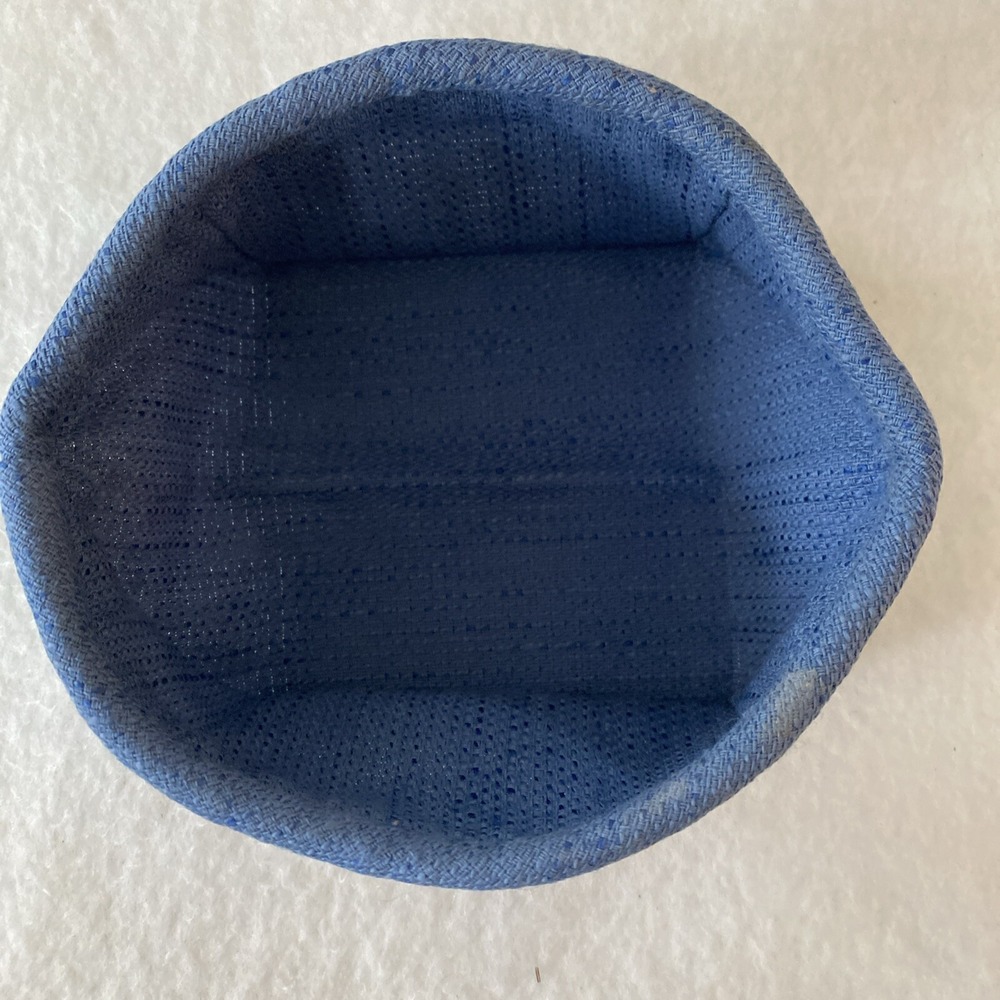 Longaberger Tarragon Booking Basket Fabric Liner Cornflower Blue